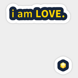 i am LOVE Sticker